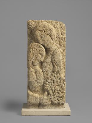Les Amoureux au bouquet, 1951 - 1952, Sculpture by Marc Chagall